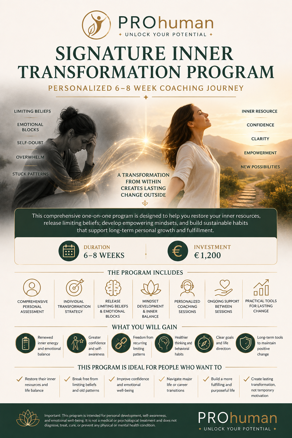 Signature Inner Transformation Program